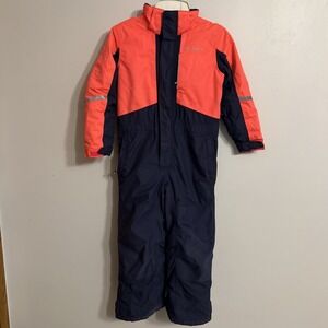 Columbia Buga lll Snowsuit Big Kids (Size S / 8)  Hooded OmniTech Ski Snowboard
